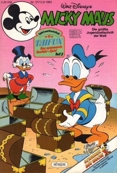 Micky Maus 1983/ 37 (Z0-1/1), Ehapa