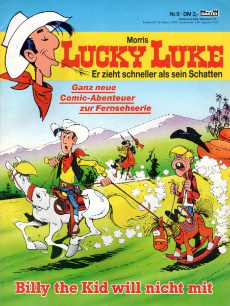 Lucky Luke 9 (Z0-1), Bastei