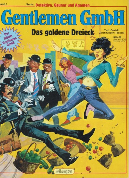 Detektive, Gauner und Agenten 1-5 + 8-16 (Z1, Z1-2), Ehapa