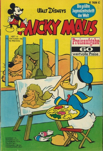 Micky Maus 1967/ 41 (Z1), Ehapa