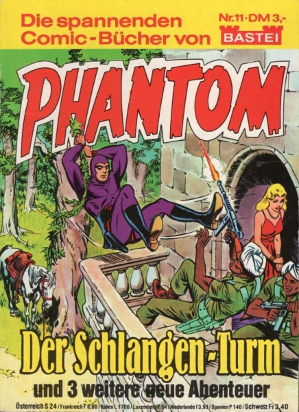 Phantom Taschenbuch 11 (Z1-2), Bastei