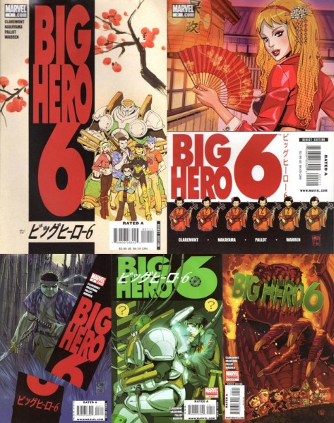 Big Hero 6 1-5 (Z0), Marvel