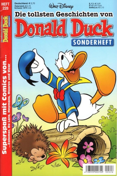 Die tollsten Geschichten von Donald Duck Sonderheft 228 (Z0), Ehapa
