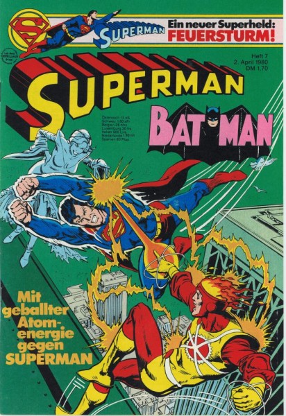 Superman 1980/ 7 (Z0-1), Ehapa