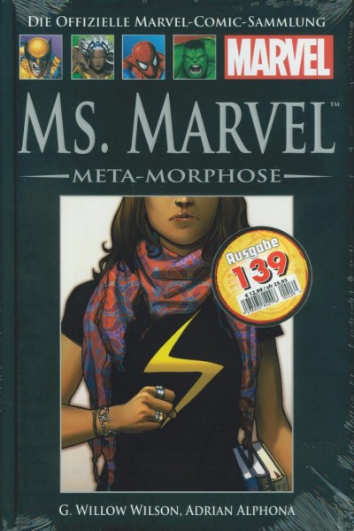 Hachette Marvel 139 - Ms. Marvel, Panini