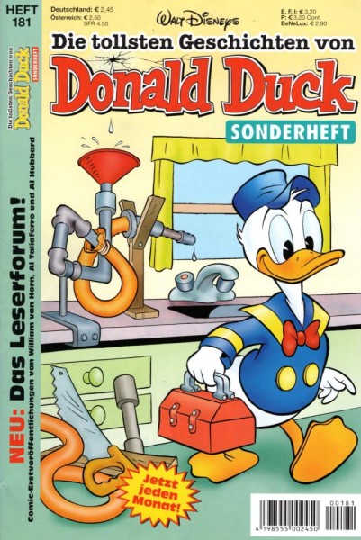 Die tollsten Geschichten von Donald Duck Sonderheft 181 (Z1), Ehapa