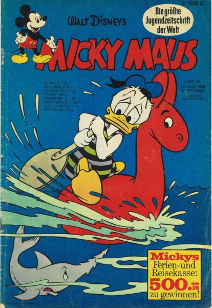 Micky Maus 1968/ 28 (Z2), Ehapa