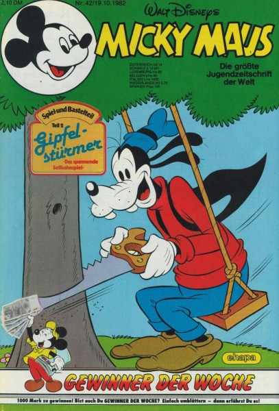 Micky Maus 1982/ 42 (Z0-1), Ehapa