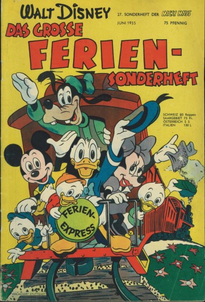 Micky Maus Sonderheft 27 (Z1-2), Ehapa