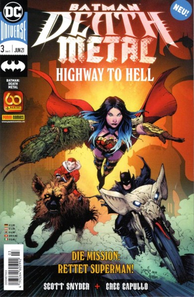 Batman Death Metal 3, Panini