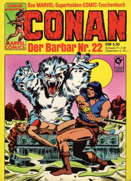 Conan Taschenbuch 22 (Z1-2), Condor