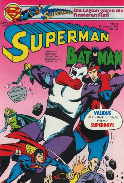Superman 1979/ 18 (Z0), Ehapa