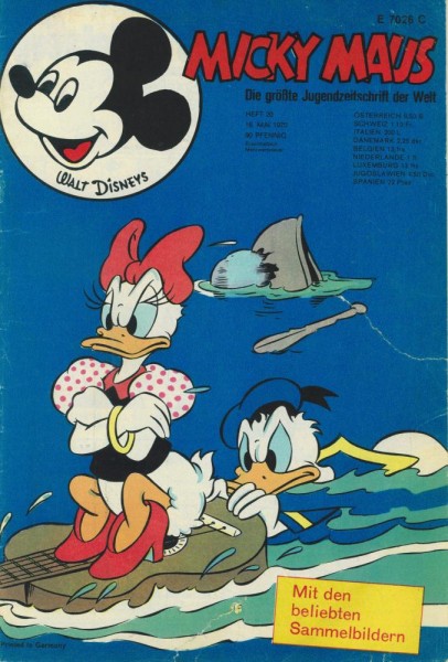 Micky Maus 1970/ 20 (Z2), Ehapa