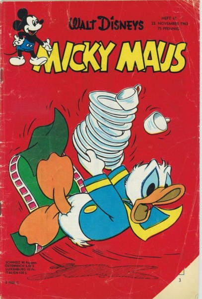 Micky Maus 1963/ 47 (Z2, Sm), Ehapa