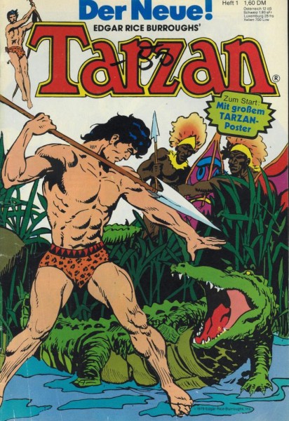 Tarzan, Der Neue 1979/ 1 (Z1-2, Sz), Ehapa