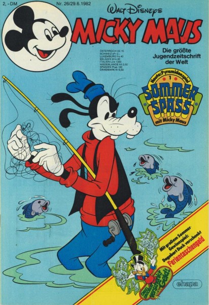 Micky Maus 1982/ 26 (Z0-1/1), Ehapa