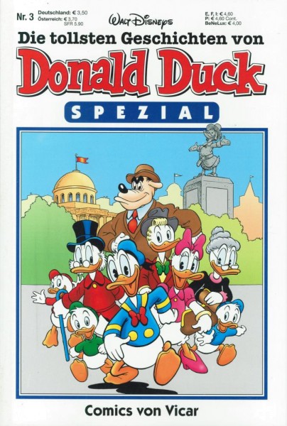 Die tollsten Geschichten von Donald Duck Spezial 3 (Z1), Ehapa