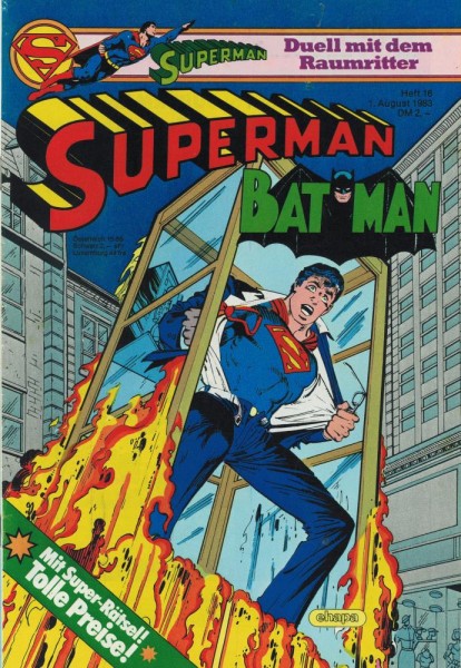 Superman 1983/ 16 (Z1), Ehapa