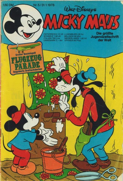 Micky Maus 1978/ 5 (Z2), Ehapa