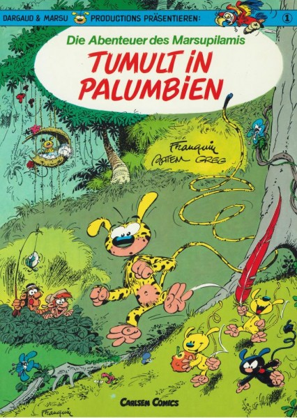 Die Abenteuer des Marsupilamis 1 (Z0), Carlsen