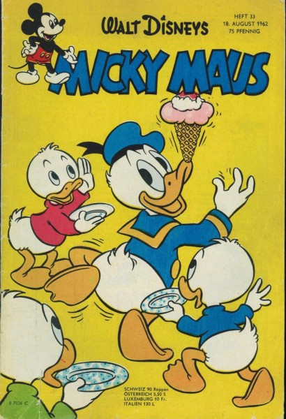 Micky Maus 1962/ 33 (Z2), Ehapa