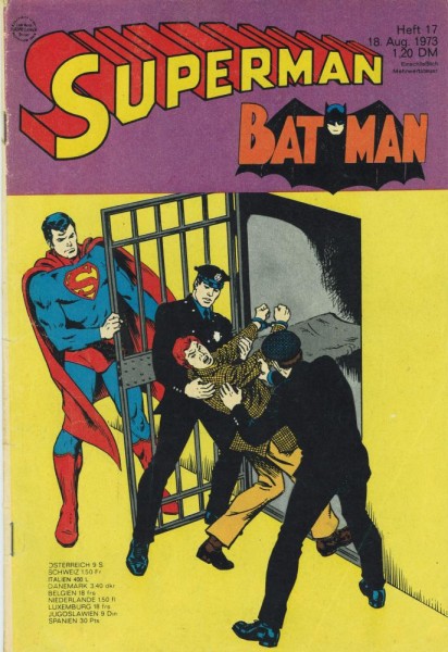 Superman 1973/ 17 (Z1-2), Ehapa