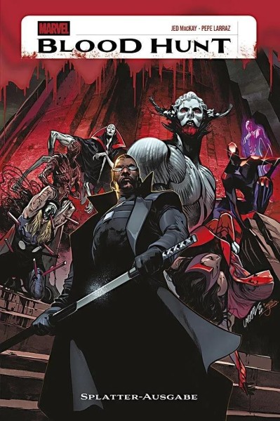 Blood Hunt Splatter-Ausgabe Paperback Variant-Cover A, Panini