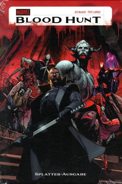Blood Hunt Splatter-Ausgabe Paperback Variant-Cover A, Panini