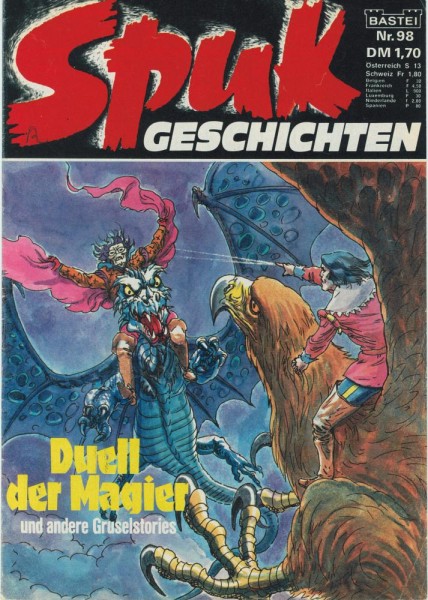 Spuk Geschichten 98 (Z1-2, Sz), Bastei