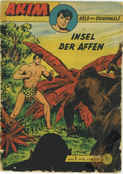 Akim - Held des Dschungels 1 (Z3- Sz), Lehning