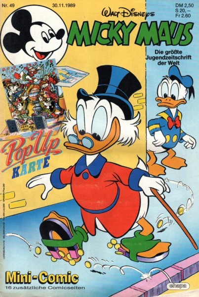 Micky Maus 1989/ 49 (Z0-1), Ehapa