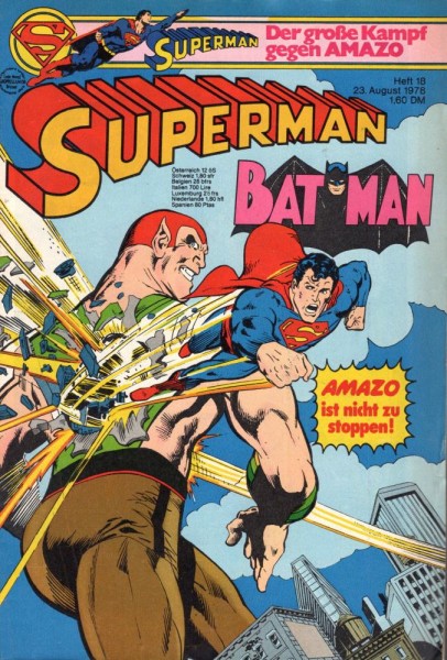 Superman 1978/ 18 (Z1), Ehapa