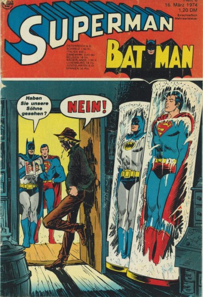 Superman 1974/ 6 (Z1-2/2, Sm), Ehapa