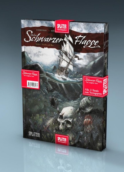 Adventspaket Unter schwazer Flagge 1-3, Splitter