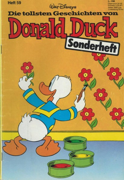 Die tollsten Geschichten von Donald Duck Sonderheft 59 (Z1-2), Ehapa