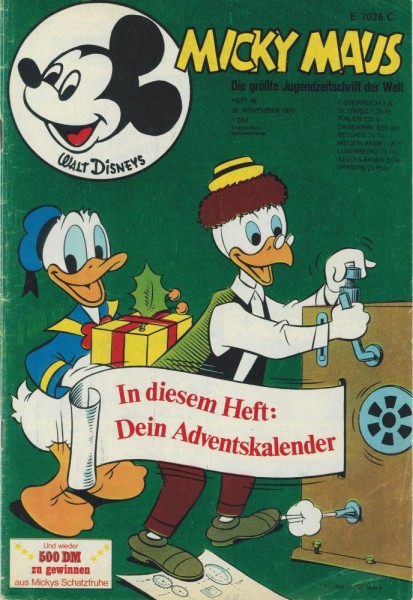 Micky Maus 1970/ 48 (Z2), Ehapa