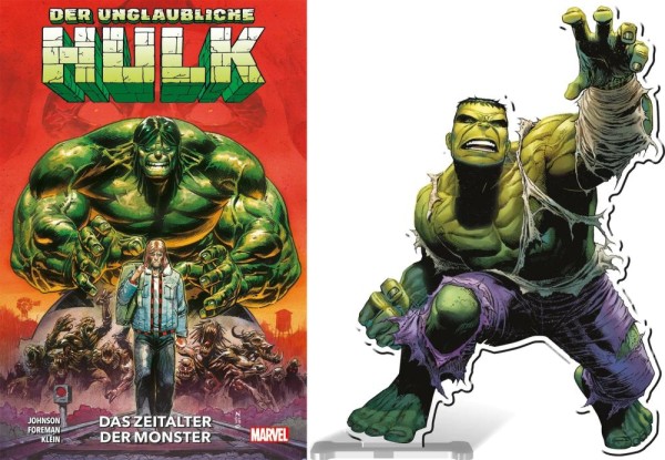 Der unglaubliche Hulk (2024) 1 mit Acryl-Figur, Panini