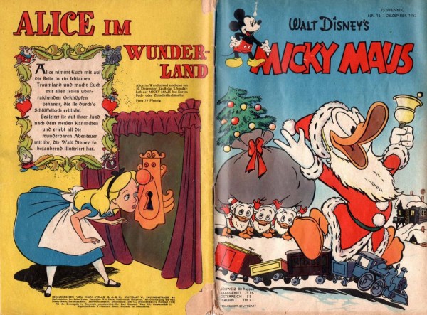 Micky Maus 1952/ 12 (Z2), Ehapa