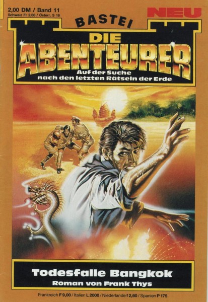 Die Abenteurer - Auf der Suche nach den letzten Rätseln der Erde 11 (Z1), Bastei
