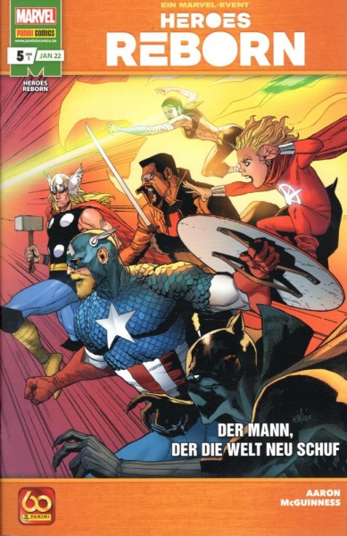 Heroes Reborn 5, Panini