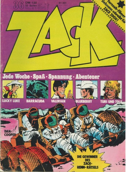 Zack 1973/36 (Z1-2), Koralle