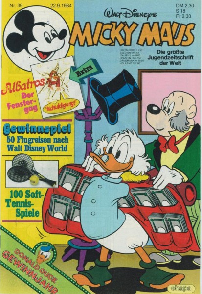 Micky Maus 1984/ 39 (Z0-1/1), Ehapa