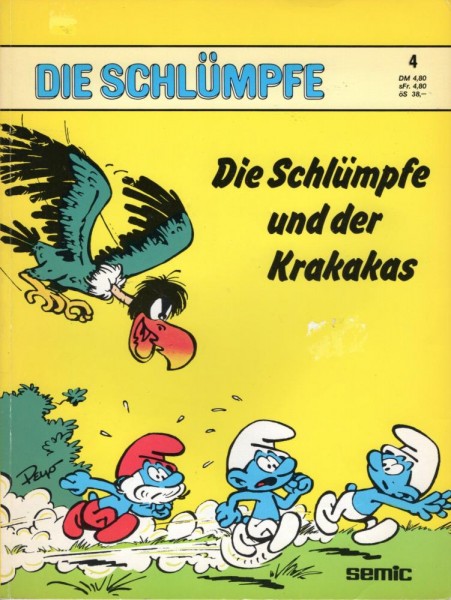 Die Schlümpfe 4 (Z1-2), Semic