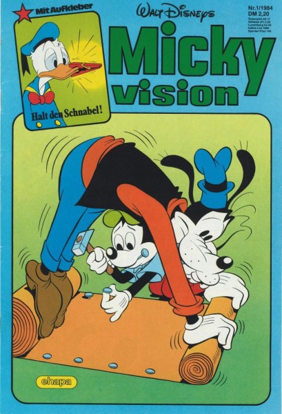 Mickyvision 2. Serie 1984 / 1 (Z0-1), Ehapa