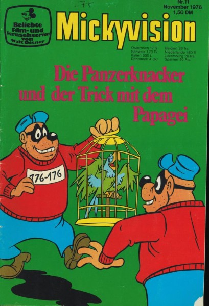Mickyvision 2. Serie 1976 / 11 (Z1-2/2, Sz), Ehapa