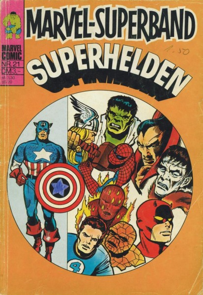 Marvel-Superband Superhelden 21 (Z1-2/2, Sz), Williams