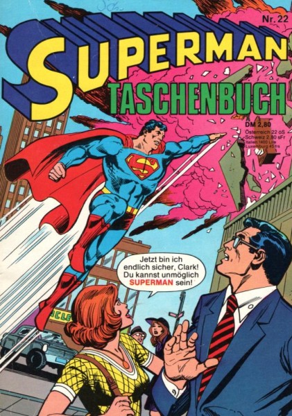 Superman Taschenbuch 22 (Z2, Sz), Ehapa