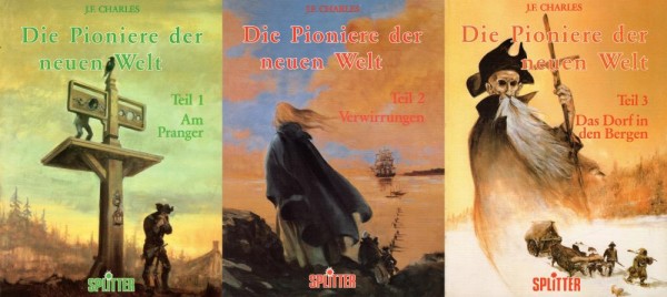 Die Pioniere der neuen Welt 1-3 (Z0, 1. Aufl), Splitter