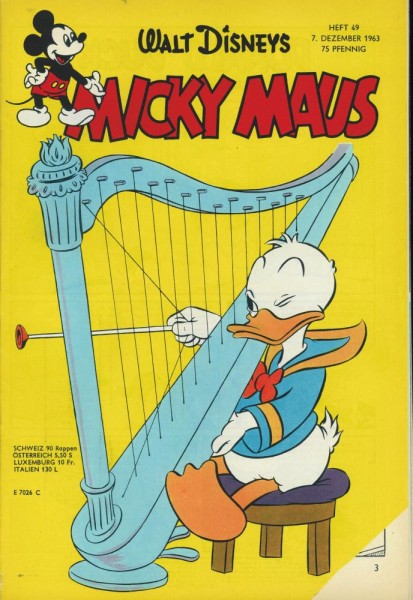 Micky Maus 1963/ 49 (Z1, Sm), Ehapa