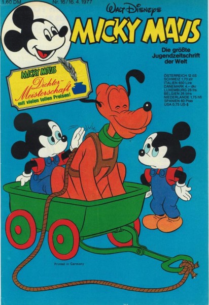 Micky Maus 1977 16 (Z1), Ehapa